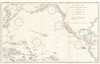 1900 U.S. Fish Commission Map of Pacific Ocean Dredgings