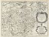 1681 Jaillot Map of Westphalia, Germany