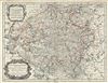 1674 Jaillot Map of the Duchy of Luxembourg