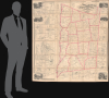 1858 Gillette Case Map of Dutchess County, New York, Hudson River Valley