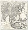 1719 Chatelain Map of East Asia: China, Korea, Japan, India, East Indies