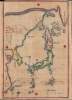 1785 Manuscript Map of East Asia (w/ Dodko or Takeshima, Diaoyu or Senkaku Islands)