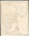 1800 Pennant Map of Southeast Asia, China, Korea and Japan
