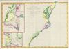 1834 Blunt Map of the United States East Coast: New York City to St. John's River, Florida