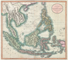1801 Cary Map of the East Indies and Southeast Asia ( Singapore, Borneo, Sumatra, Java,  Philippines