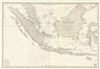 1848 Depot General de la Marine Map of the East Indies: Malay, Singapore, Java, Sumatra, Borneo