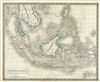 1835 Hall Map of the East Indies
