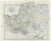 1854 Spruner Map of Poland, Lithuania, and the Slavic Kingdoms