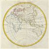 1823 Manuscript Map of the Eastern Hemisphere