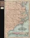 1863 Colton Map of Eastern North Carolina w/interesting provenance