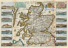 1747 La Feuille Map of Scotland