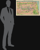 1935 Reid Pictorial Map of Edinburgh and Leith, Scotland