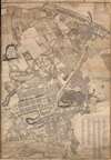 1804 Ainslie City Plan or Map of Edinburgh and Leith, Scotland