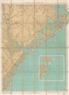 1907 U.S. Geological Survey Map of Egg Harbor, Atlantic City, New Jersey