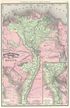 1892 Rand McNally Map of Egypt