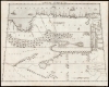 1588 Livio and Giulio Sanuto Map of Egypt, Libya and the Lower Nile