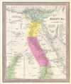 1854 Mitchell Map of Egypt