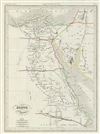 1843 Malte-Brun Map of Ancient Egypt
