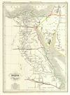 1837 Malte-Brun Map of Ancient Egypt, Nubia, and Abyssinia (Ethiopia)