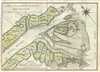 1744 Bellin Map of the Mouth of the Mississippi River