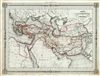 1852 Dufour Map of the Empire of Alexander the Great