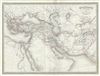 1859 Dufour Map of the Empire of Alexander the Great