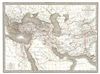 1832 Lapie Map of the Empire of Alexander the Great and Persia