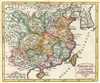 1749 Vaugondy Map of  China and Korea