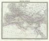 1874 Tardieu Map of the Roman Empire
