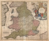 1725 Allard map of England and Wales