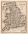 1864 Meyer Map of England and Wales