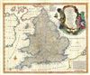 1747 Bowen Map of England and Wales