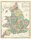 1793 Wilkinson Map of England and Wales