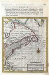 1701 Moll Map of Eastern United States and Canada
