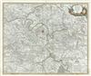 1757 Vaugondy Map of Paris and Vicinity, France