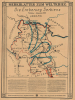 1916 German Propaganda Map of the WWI Central Powers Conquest of Serbia