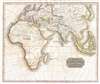 1829 Thomson Map of Conquests of Mohammed (Asia, Africa, Arabia)
