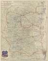 1924 Poole and Union Pacific Map of Estes Park, Colorado