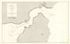 1875 Spanish Dir. de Hidrografia Nautical Chart of Iloilo Strait, Philippines