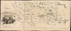 1674 Francesco Eschinardi Map of Ethiopia showing the Source of the Nile