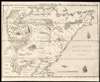1588 Livio and Giulio Sanuto Map of East Africa and the Ethiopian Empire