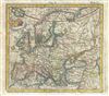 1742 Hederichs Map of Europe