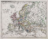 1862 Stieler Map of Europe