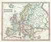 1845 Ewing Map of Europe