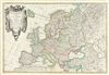 1782 Janvier Map of Europe