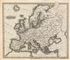 1828 Malte-Brun Map of Europe