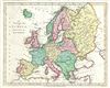1793 Wilkinson Map of Europe