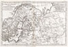 1780 Raynal and Bonne Map of Northern Europe and European Russia