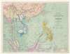 1884 Andriveau-Goujon Map of Southeast Asia and East Indies