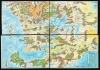 2001 Wizards of the Coast 4-Part Wall Map of Faerûn (Drizzt d'Urden)